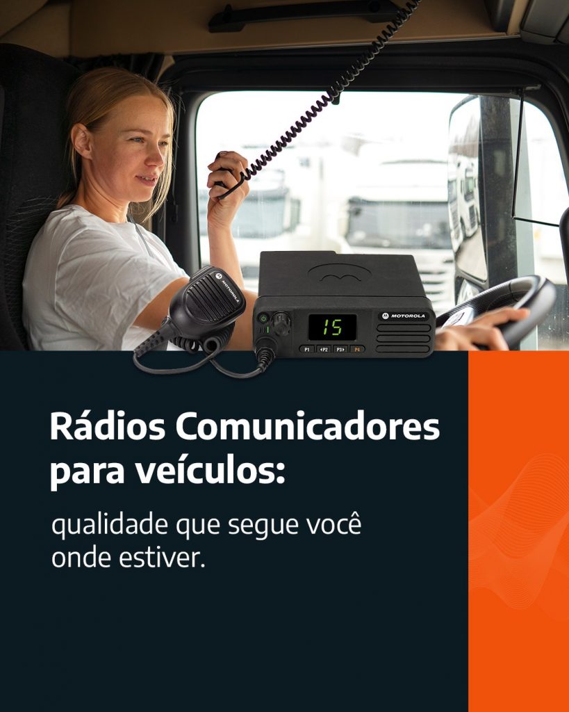 Rádios comunicadores para veículos