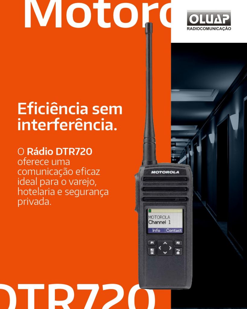 Rádio Digital Motorola DTR720