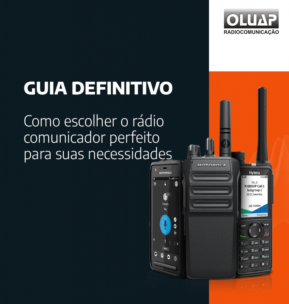 Como escolher o rádio comunicador ideal para sua empresa